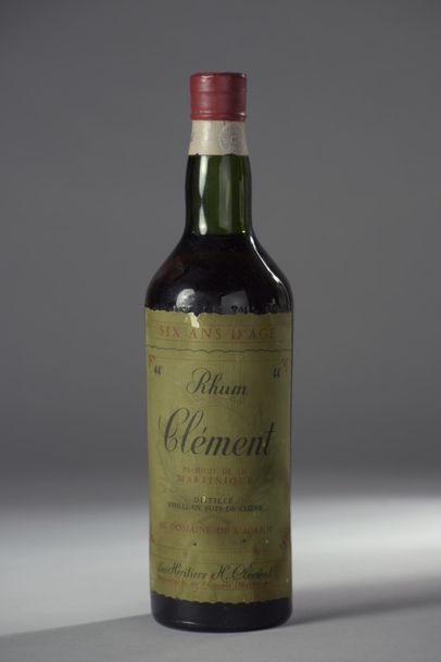 null 1 bouteille RHUM "Domaine de l'Acajou", Clément (6 ans, mise ancienne, J) 