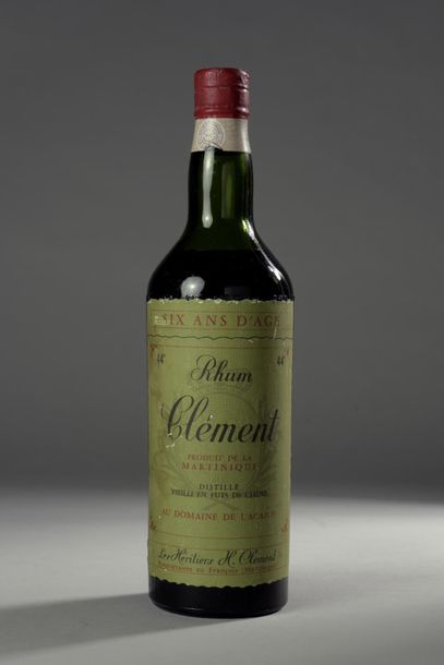 null 1 bouteille RHUM "Domaine de l'Acajou", Clément (6 ans, mise ancienne, MB) 