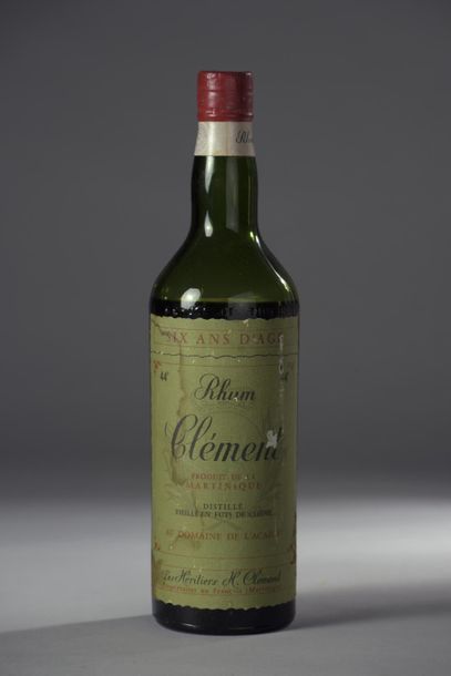 null 1 bouteille RHUM "Domaine de l'Acajou", Clément (6 ans, mise ancienne, B, ea)...