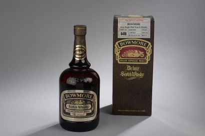 null 2 litres SCOTCH WHISKY "Islay Single Malt", Bowmore (Mise ancienne, Deluxe edition,...