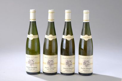 null 4 bouteilles RIESLING "Schoenenbourg", E. Preiss 1997 