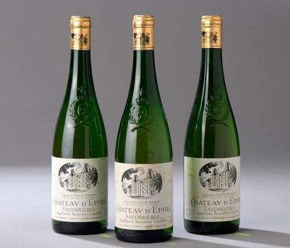 null 3 bouteilles SAVENNIERES Château d'Epiré 1989 