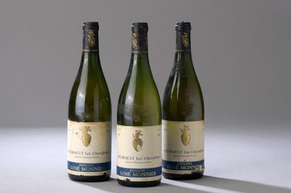 null 3 bouteilles MEURSAULT "Chevalières", R. Monnier 1989 (ela) 
