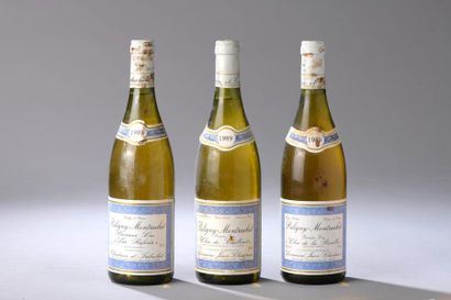 null Ensemble de 3 bouteilles : 1 bouteille PULIGNY-MONTRACHET "Clos du Cailleret",...