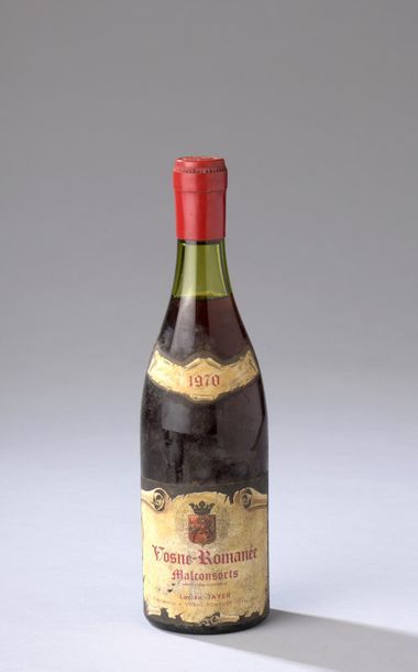 null 1 bouteille VOSNE-ROMANEE "Malconsorts", Lucien Jayer 1970 (es, TLB) 