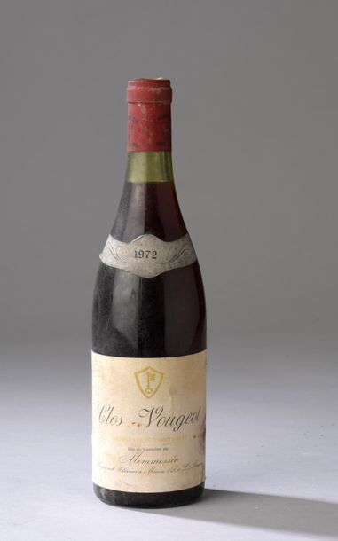null 1 bouteille CLOS VOUGEOT, Mommessin 1972 