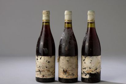 null 3 bouteilles CORTON "Clos des Meix", Savour Club 1974 (ea) 