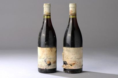 null 2 bouteilles CLOS VOUGEOT, Savour Club 1976 (ea) 