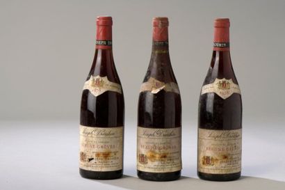 null 3 bouteilles BEAUNE "Grèves", J. Drouhin 1978 (ett, ela) 