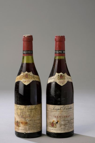 null 2 bouteilles SANTENAY J. Drouhin 1978 (ett) 