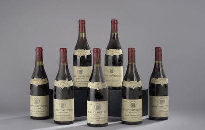 null 7 bouteilles MOREY-SAINT-DENIS Drouhin-Laroze 1981 (es, 1 etla, niveaux parfaits)...
