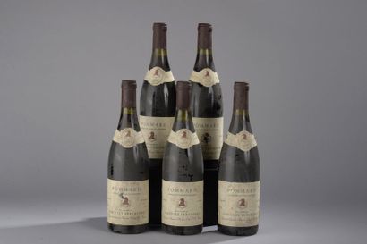 null 5 bouteilles POMMARD Jaboulet-Vercherre 1988 (ets, 2 ela, 1 TLB) 