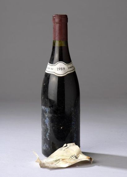 null 1 bouteille CORTON "Languettes", M. Voarick 1989 