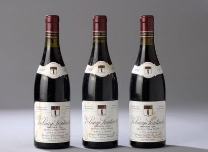 null 3 bouteilles VOLNAY "Santenots", G. Glantenay 1989 