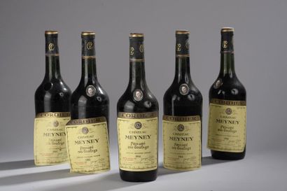null 5 bouteilles CH. MEYNEY, Saint-Estèphe 1964 