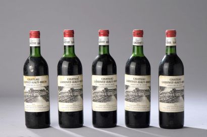 null 5 bouteilles CH. LARRIVET-HAUT-BRION, Pessac-Léognan 1971 (es, LB) 