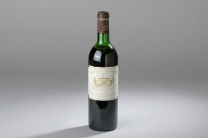 null 1 bouteille CH. MARGAUX, 1° cru Margaux 1979 (B, elt)