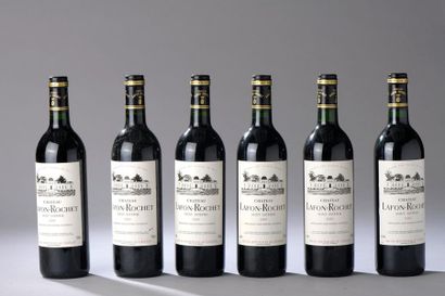null 6 bouteilles CH. LAFON-ROCHET, 4° cru Saint-Estèphe 1989 