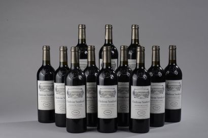 null 12 bouteilles CH. SOUTARD, Grand Cru St-Emilion 1996 (elt) 