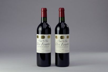 null 2 bouteilles CLOS FOURTET, 1° Grand Cru St-Emilion 1999 (elt) 