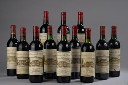 null 12 bouteilles CH. LA POINTE, Pomerol [1987, 1998, 1981 J, 1975 J, 1978 TLB,...