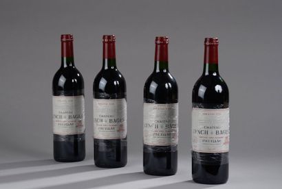 null 4 bouteilles CH. LYNCH-BAGES, 5° cru Pauillac 2003 