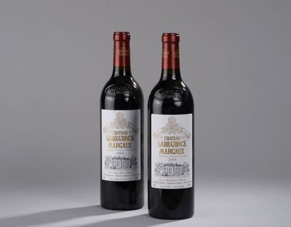 null 2 bouteilles CH. LABÉGORCE, Margaux 2004