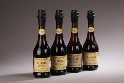 null *4 bouteilles CALVADOS Busnel 12 ans 