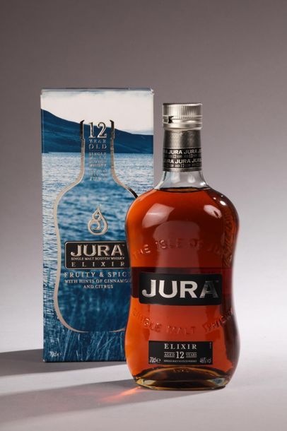 null *1 bouteille SCOTCH WHISKY "Single Malt", Isle of Jura 12 ans ("Elixir", fruity...
