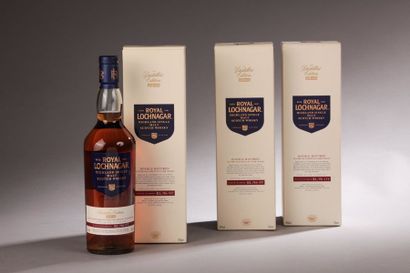 null *3 bouteilles SCOTCH WHISKY "Single Malt", Royal Lochnagar (The distillers'...