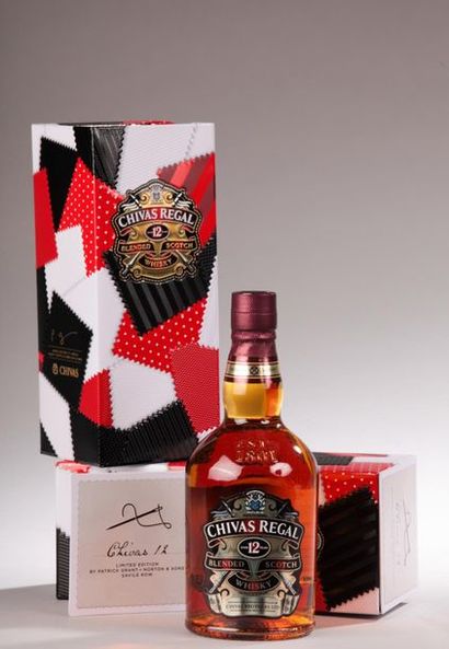 null *2 bouteilles SCOTCH WHISKY Chivas Regal 12 ans 