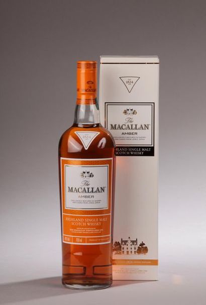null *1 bouteille SCOTCH WHISKY "Single Malt", The Macallan (Amber) 