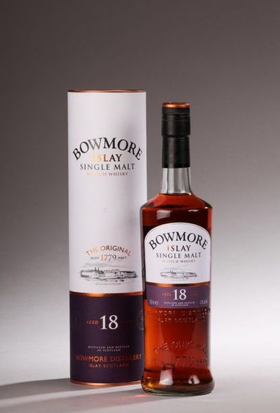 null *1 bouteille SCOTCH WHISKY "Single Malt", Bowmore 18 ans 