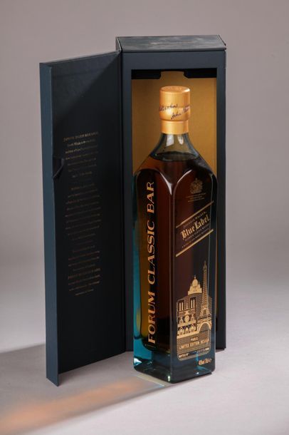 null *1 bouteille SCOTCH WHISKY "Blue Label", Johnnie Walker (édition Forum Classic...