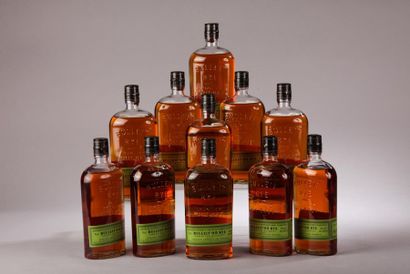 null *11 bouteilles STRAIGHT AMERICAN RYE WHISKY Bulleit 