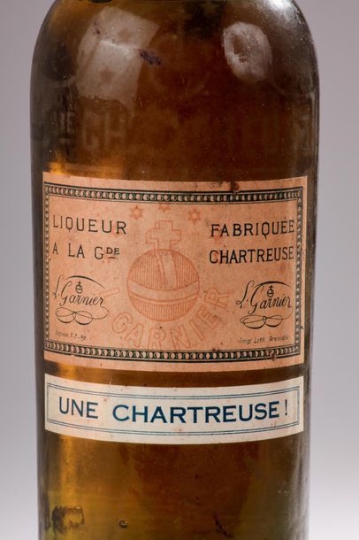 null 1 bouteille CHARTREUSE "Une Chartreuse !", Cusenier (période Cusenier dites...