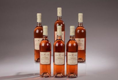 null 6 bouteilles CÔTES DE PROVENCE rosé, L'Aiguière 2009 (Meffre) 