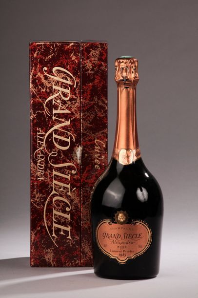 null 1 bouteille CHAMPAGNE "Alexandra", Laurent-Perrier 1985 (coffret) 