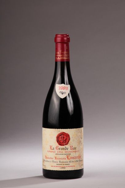 null 1 bouteille LA GRANDE RUE, F. Lamarche 1989 (elt, etla) 