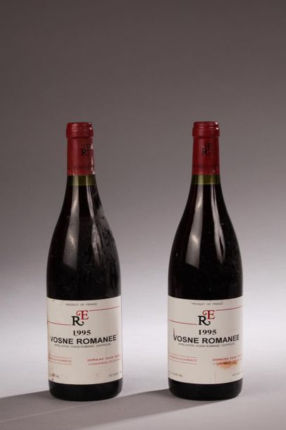null 2 bouteilles VOSNE-ROMANEE R. Engel 1995 (elt) 