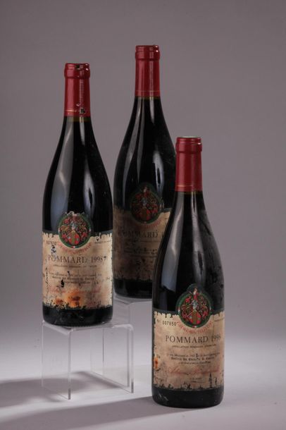 null 3 bouteilles POMMARD A. Pierarnault 1998 (tasteviné, ea) 