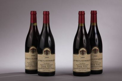 null 4 bouteilles GEVREY-CHAMBERTIN "La Justice", Domaine Marey 1999 