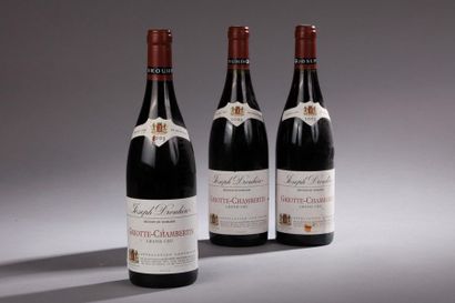 null 3 bouteilles GRIOTTE-CHAMBERTIN, J. Drouhin 2003 (elt) 