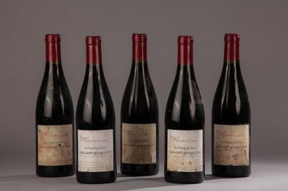 null 5 bouteilles NUITS-ST-GEORGES "Les Hauts Prûliers", B. Machard de Gramont 2004...