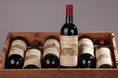 null 12 bouteilles Château LA POINTE, Pomerol 1982 (elt, 1 ela, 11 TLB) cb 