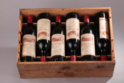 null 12 bouteilles Château SOUTARD, Grand Cru St-Emilion 1982 (elt, 1 TLB) cb 