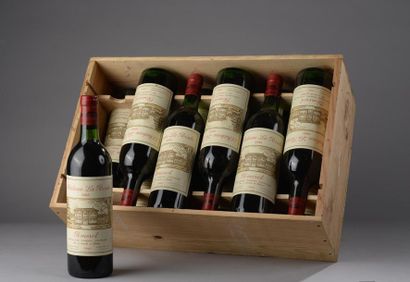 null 12 bouteilles Château LA POINTE, Pomerol 1985 cb 