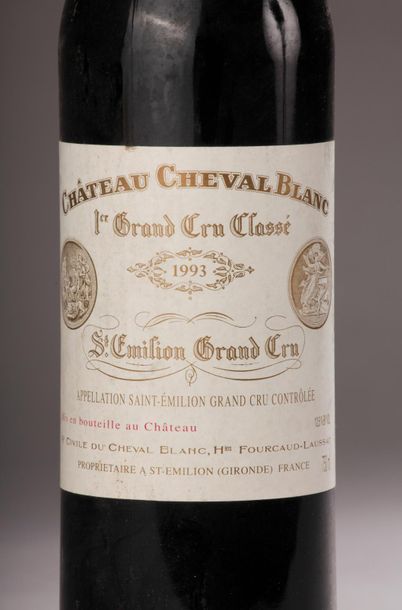 null 1 bouteille Château CHEVAL-BLANC, 1° Grand Cru St-Emilion 1993 (es) 