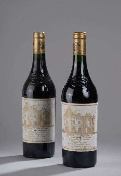 null 2 bouteilles Château HAUT-BRION, 1° cru Pessac-Léognan 1993 (es) 