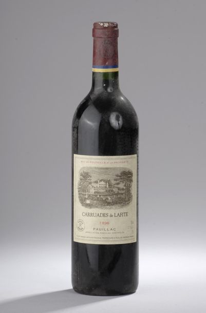null 1 bouteille CARRUADES-DE-LAFITE, Pauillac 1996 (es) 
